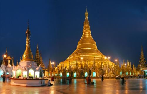 La nuit à Yangoon